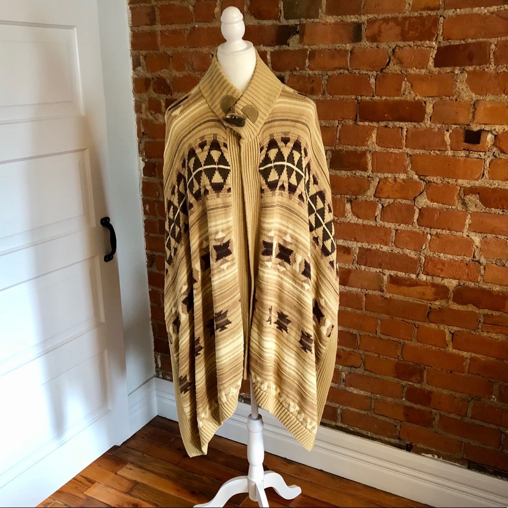 Lauren Ralph Lauren Knit Cape